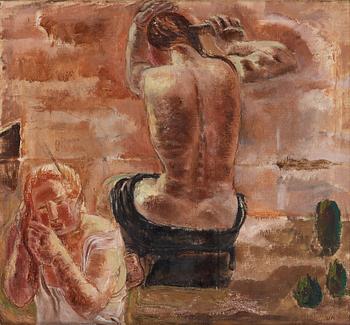 328. Vera Nilsson, "Badande" (Bathing).