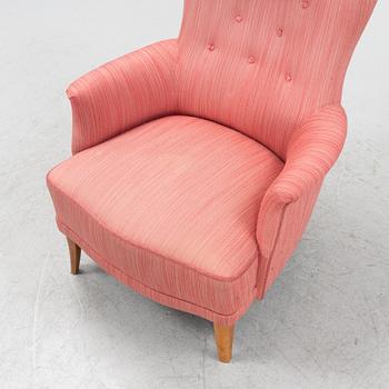 Carl Malmsten, a 'Farmor' armchair, second half of the 20th century.