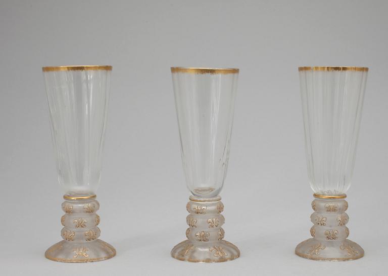 CHAMPAGNEGLAS, 3st, 1800-talets slut.