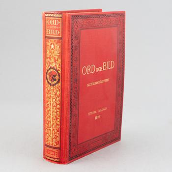 Book, "Ord och Bild", Wahlström & Widstrand, 1910.