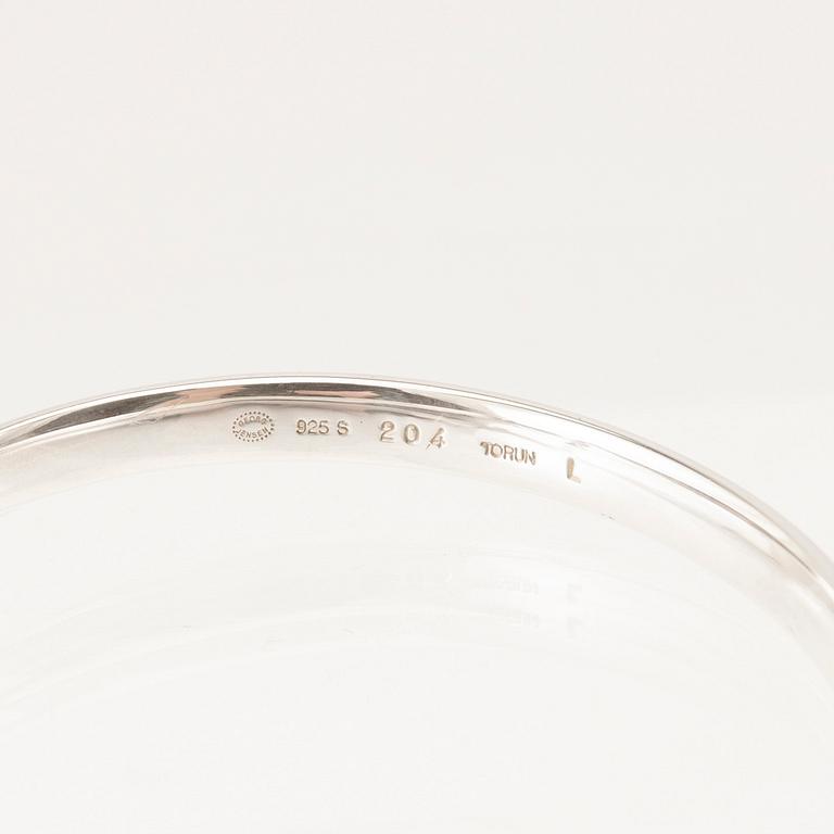 Vivianna Torun Bülow-Hübe armband silver för Georg Jensen.
