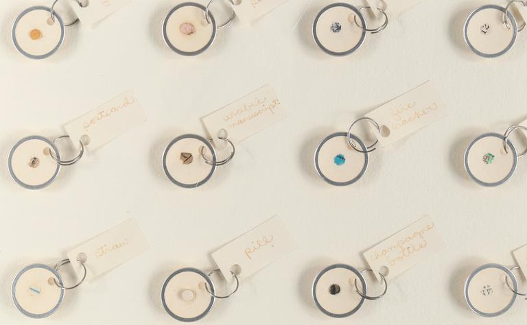 BARTON LIDICE BENES, collage, signerad och daterad 1982.