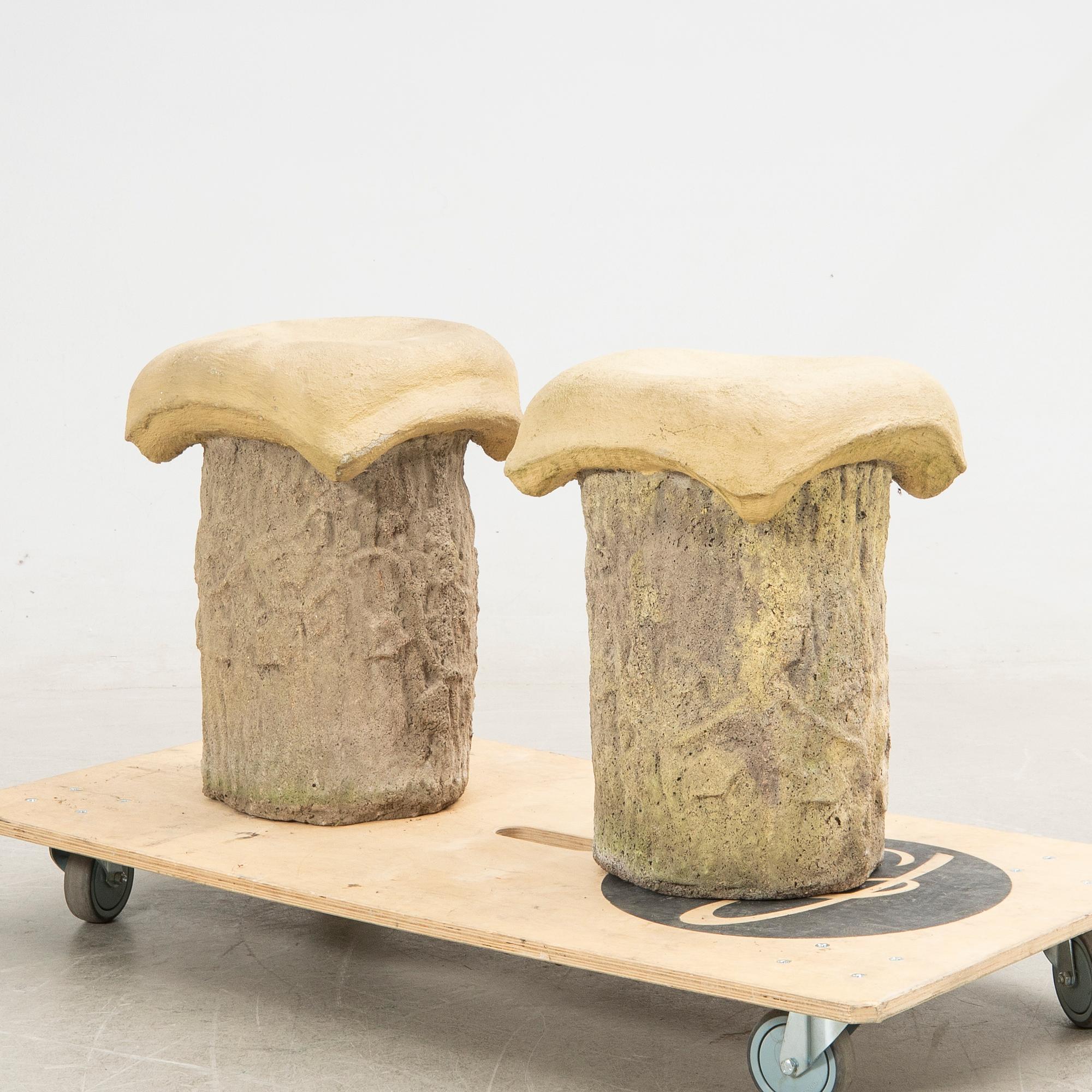 Pallar, ett par, 1900-talet slut.