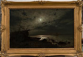 HJALMAR MUNSTERHJELM, MÅNSKEN ÖVER HAVET.