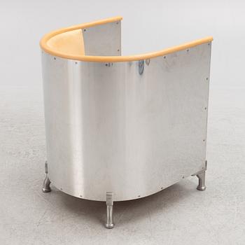 Mats Theselius, "Aluminium chair", Källemo, designed in 1990.