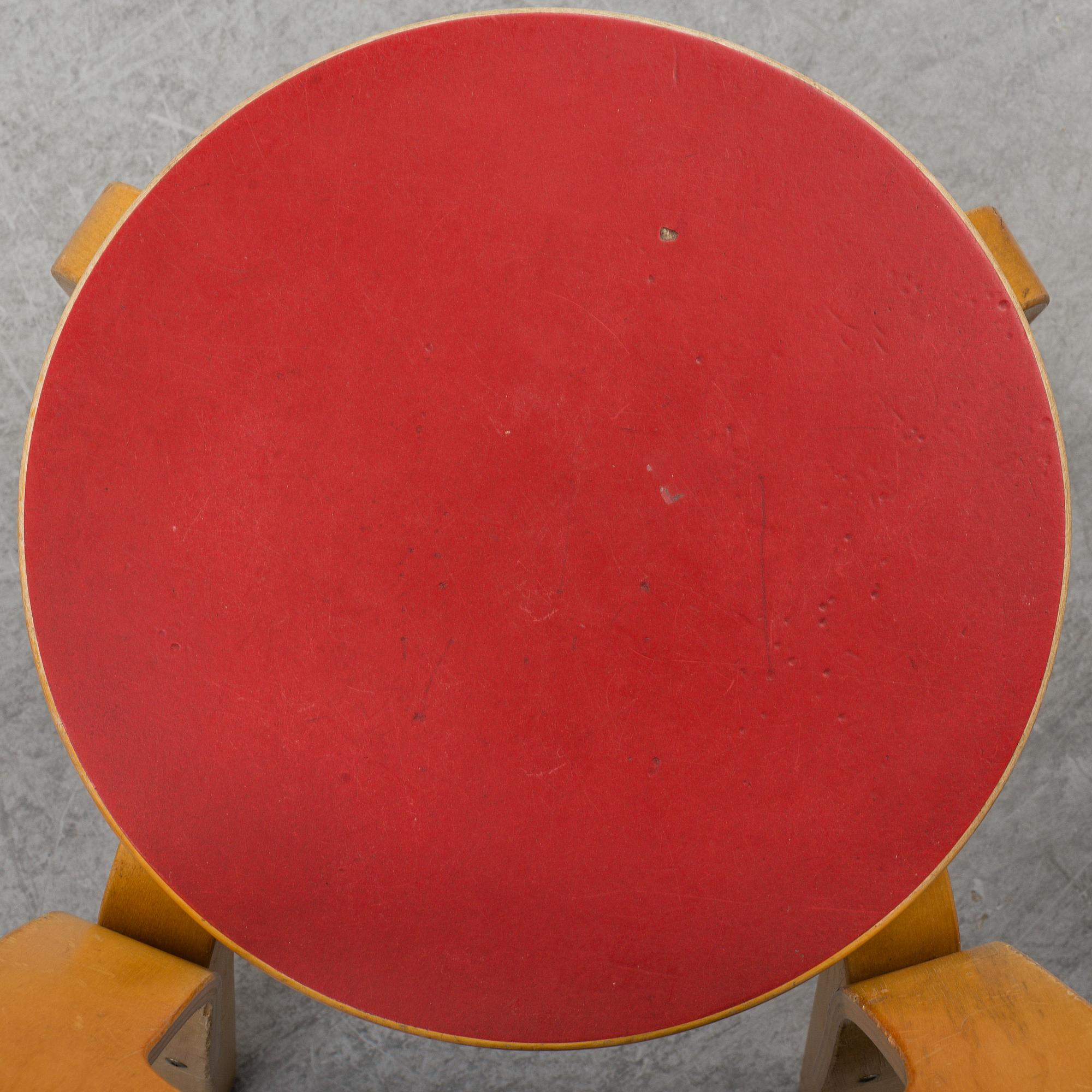 ALVAR AALTO , childrens furniture, 8 parts , Artek mid-1900s.