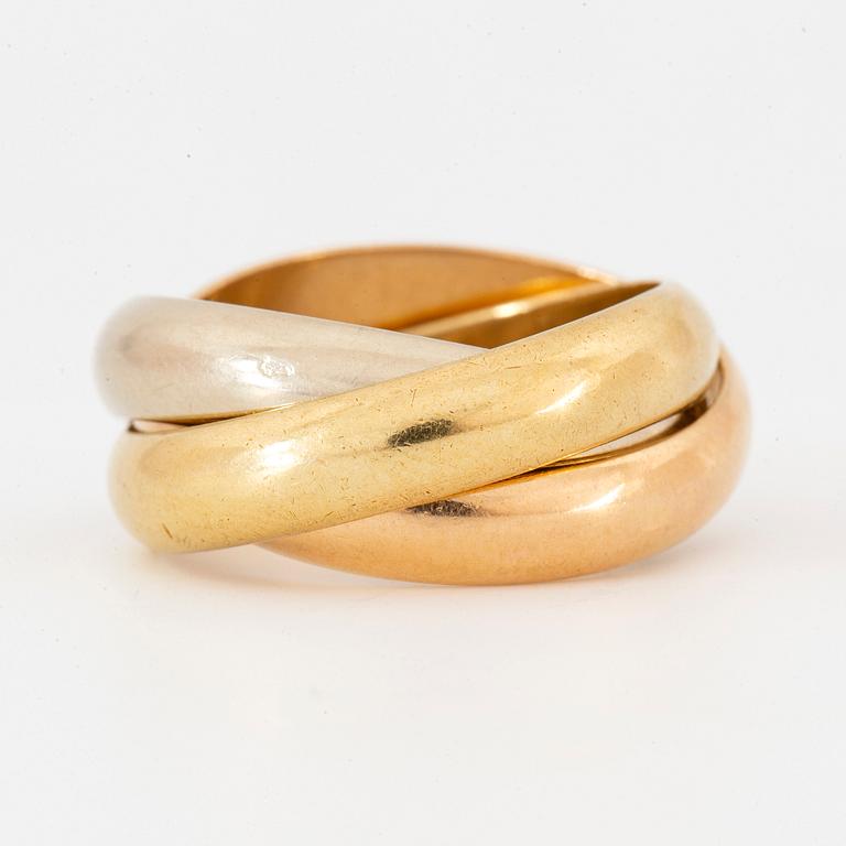 CARTIER, 'Trinity' ring. 18K guld i tre färger.