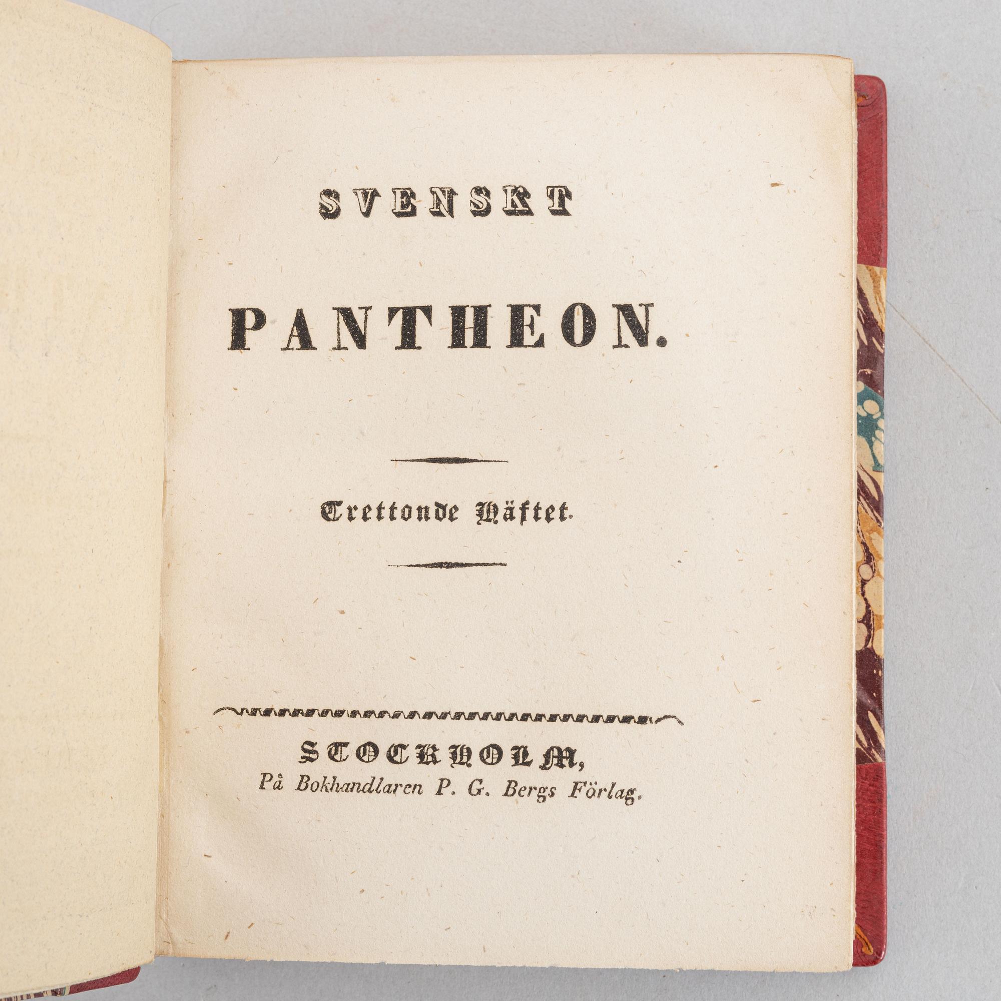 An attractively bound set, with 80 portrait plates, 5 vols.