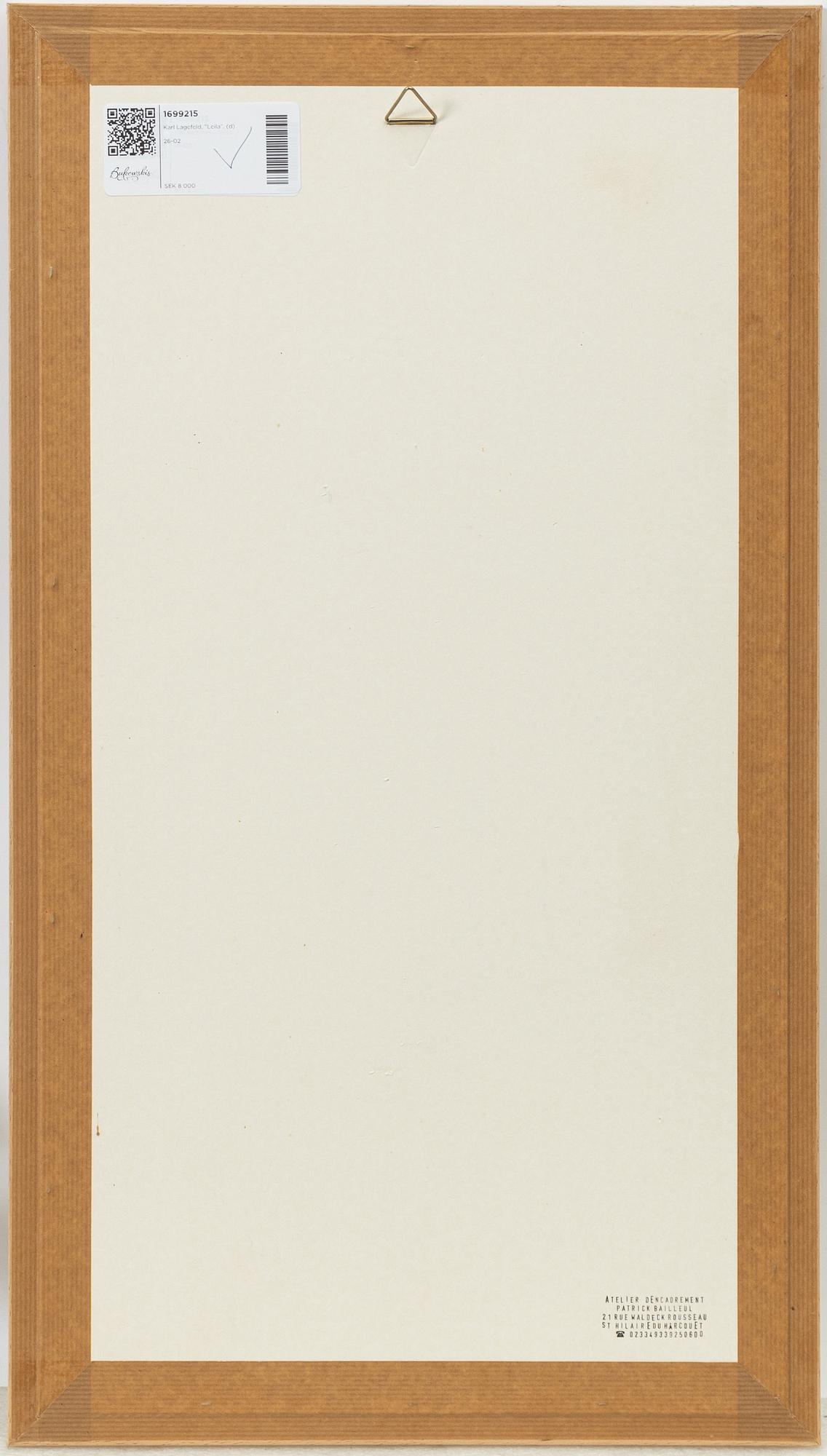 Karl Lagerfeld, Leila.