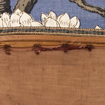 Josef Frank, a model 969 armchair, Firma Svenskt Tenn, Sweden.