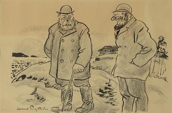 Albert Engström, "Nationalekonomi".