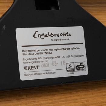 Jørgen Rasmussen, a 'Kevi 2533' office chair, Engelbrechts/Montana, Danmark.
