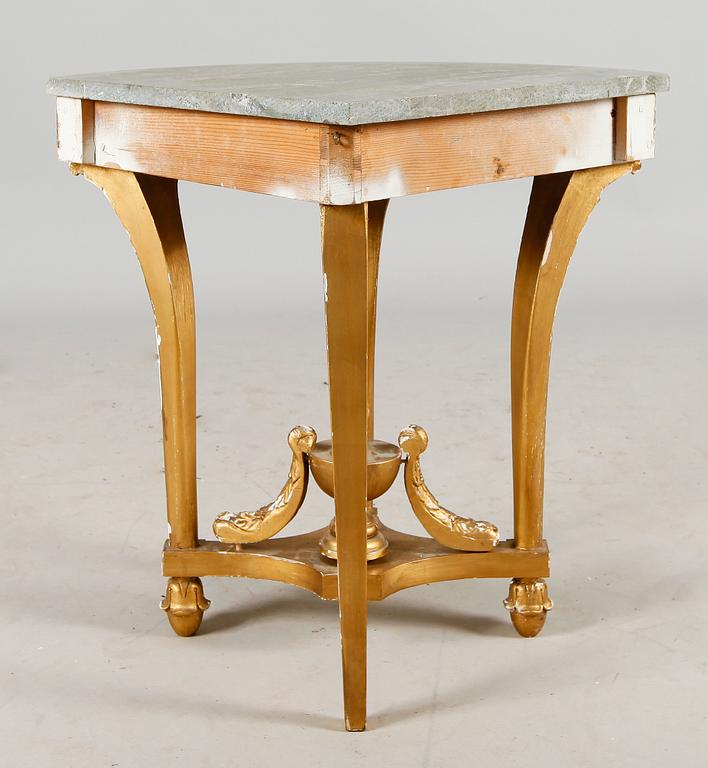 HÖRNKONSOLBORD, empirestil, 1900-tal.