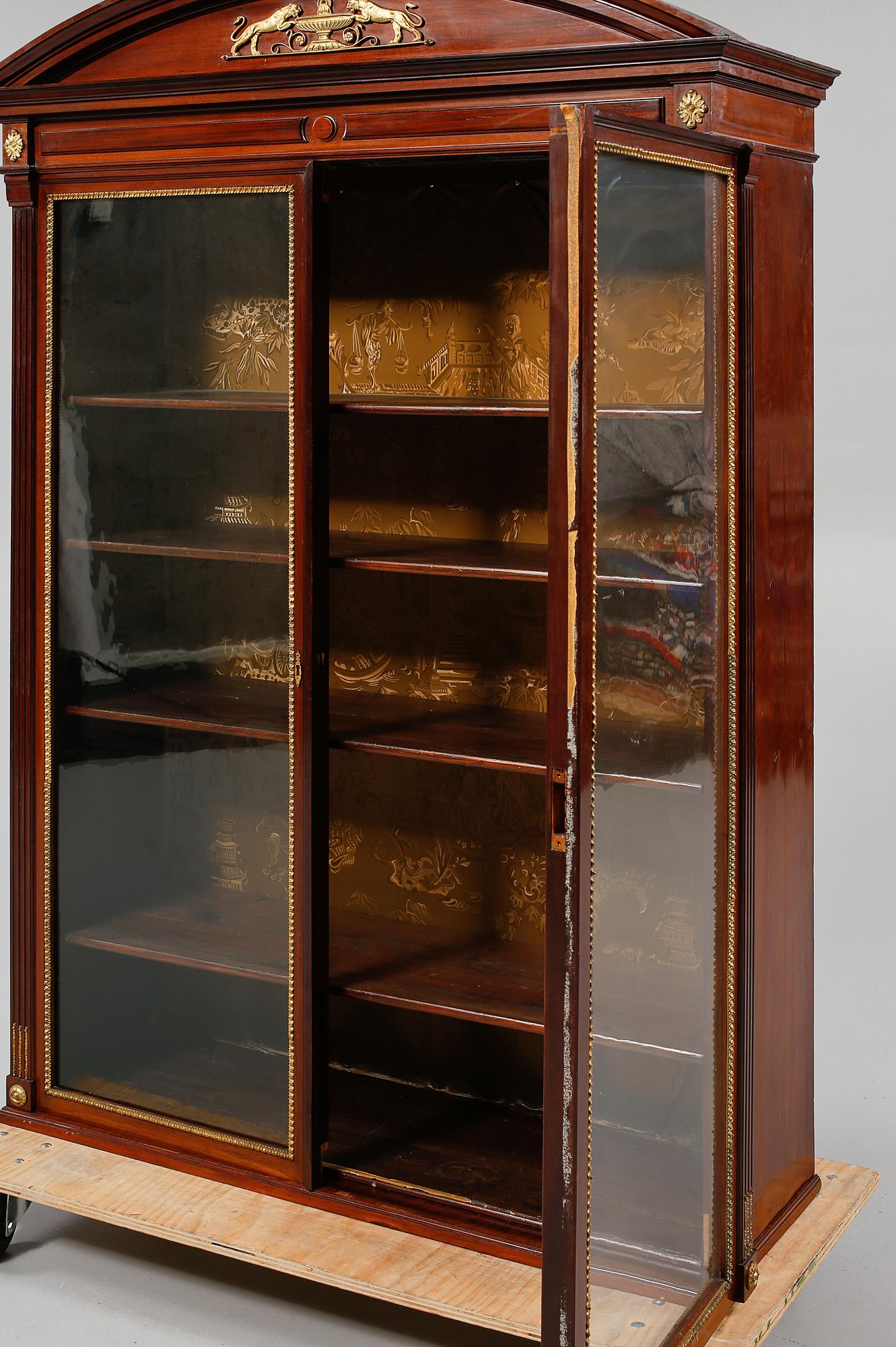 BOKSKÅP,directoire-stil, 1900-talets första hälft.