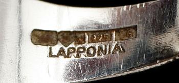 RING, silver, Lapponia, Finland.