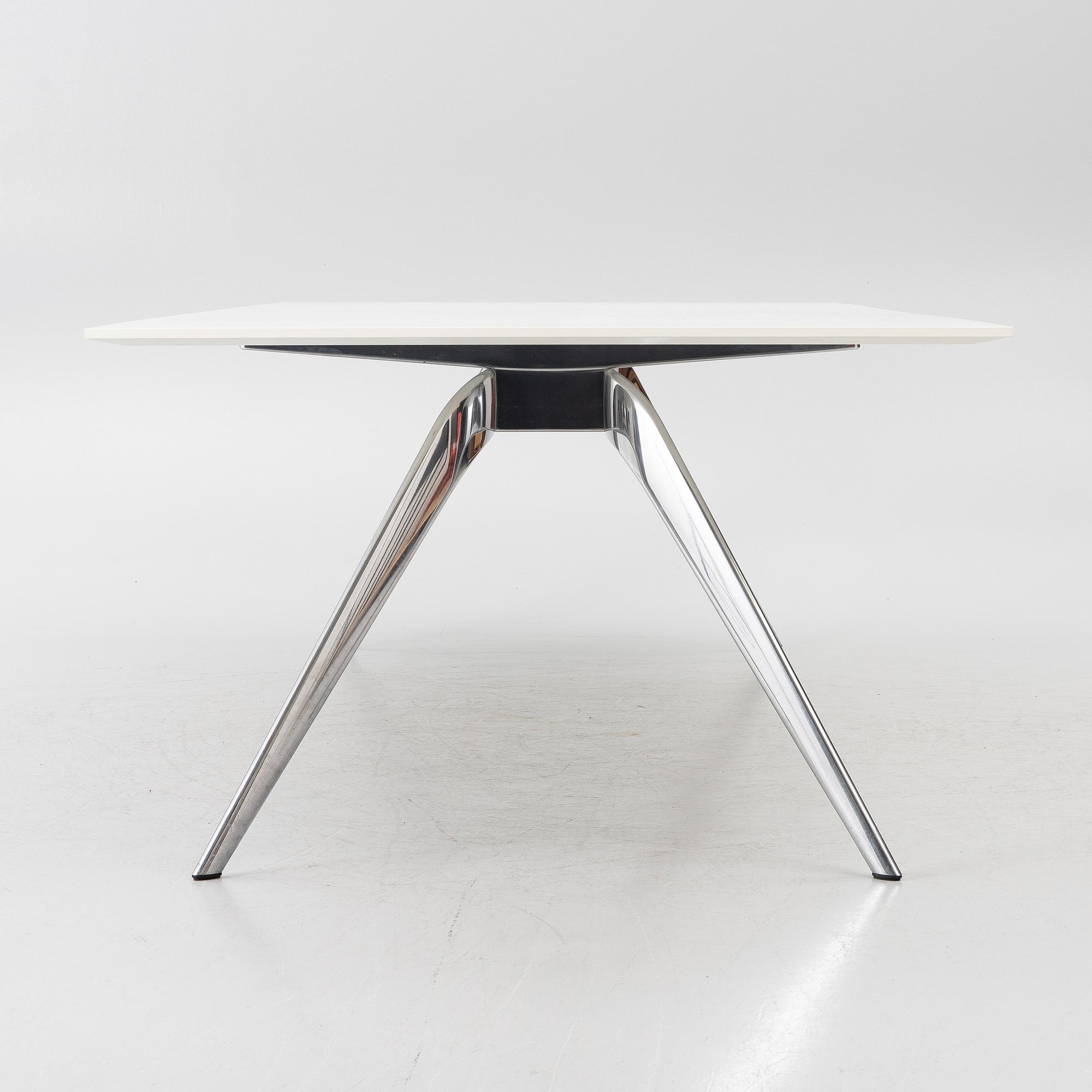 Todd Bracher, conference table, model TNo1-TB5, Fritz Hansen, 2008.