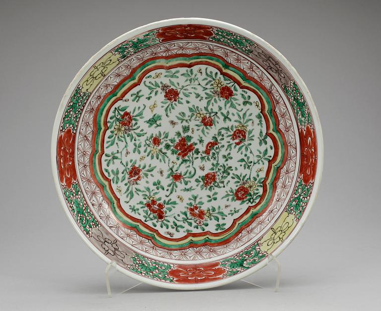 FAT, porslin, Kina, Qing dynastin, Kangxi (1662-1722).
