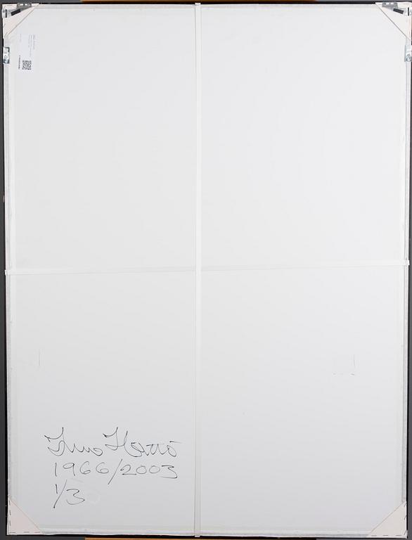 ISMO HÖLTTÖ, fotografi, lambda print, signerad och daterad 1966/2003 a tergo.