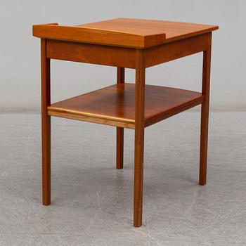 A Carl Malmsten head boards and bedside table, late 20th century.