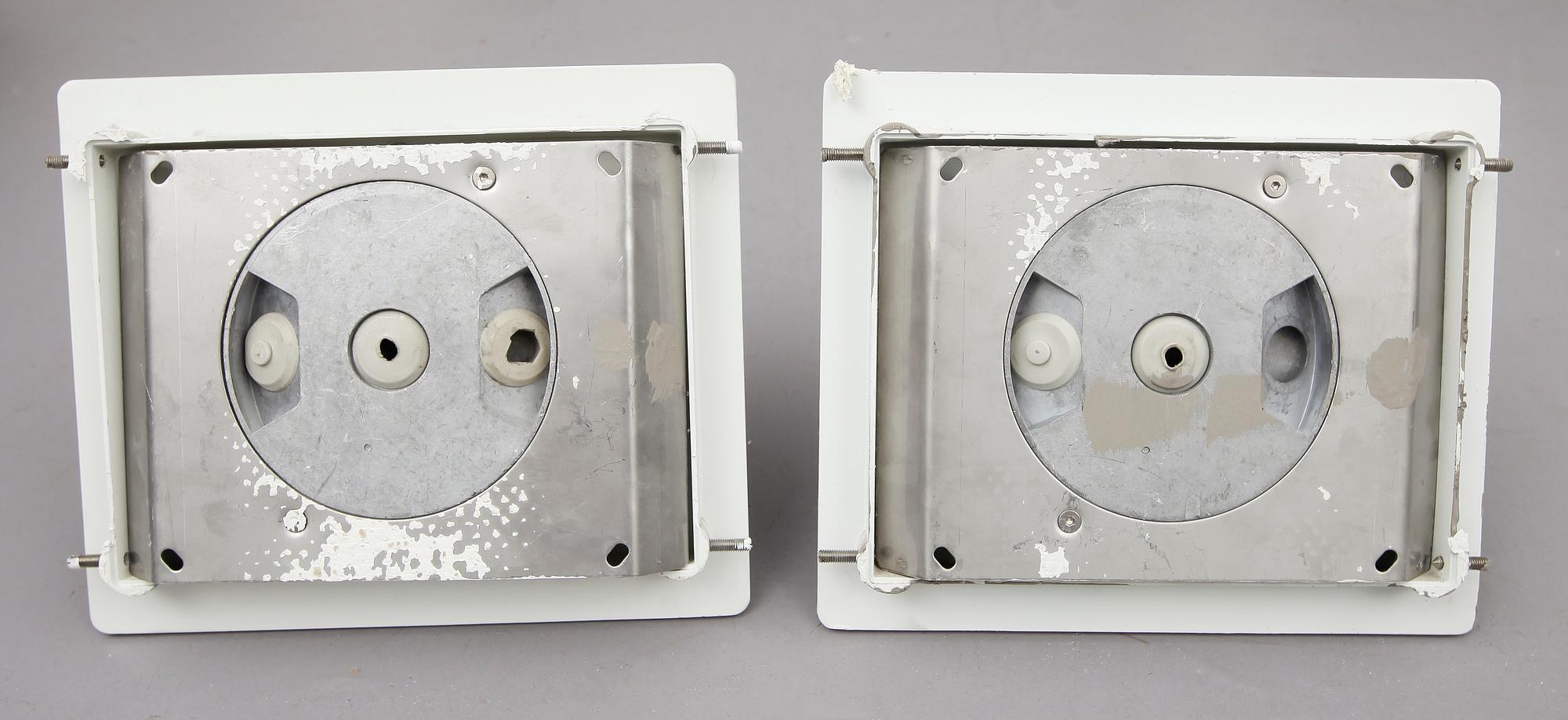 VÄGGLAMPOR, 2 st, Alfred Homann, Louis Poulsen, 1900-talets senare del.