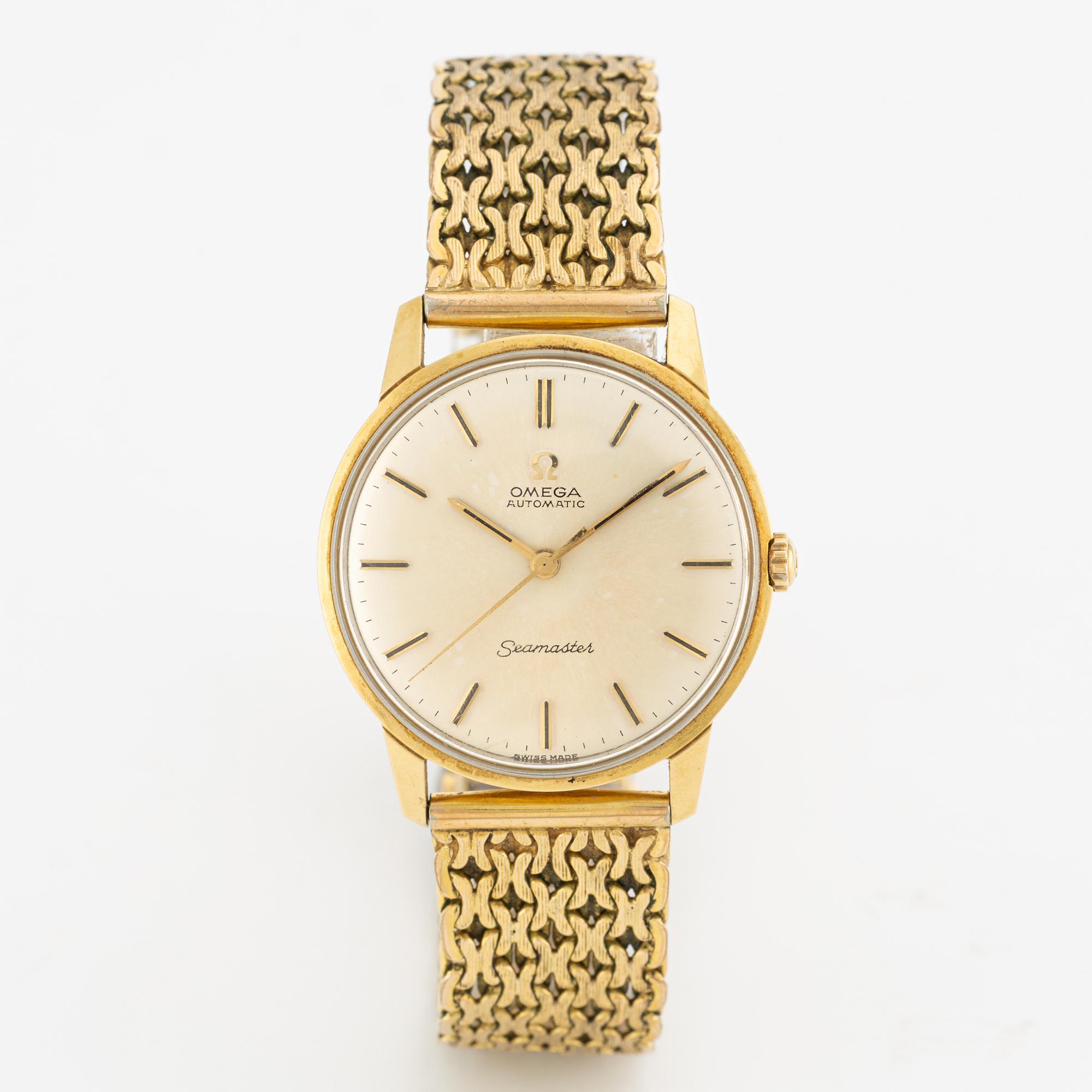 Omega, Seamaster, wristwatch, 34 mm.