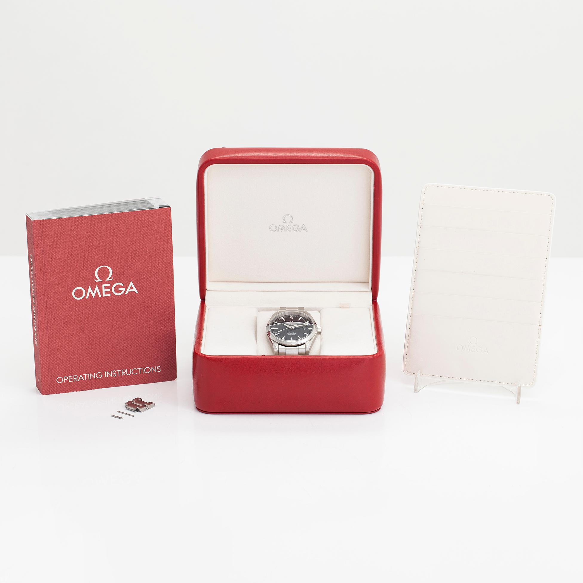 Omega, Seamaster, Aqua Terra, co-axial, 150m, armbandsur, 39 mm.