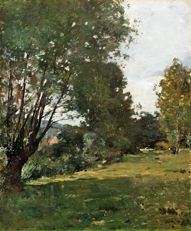 Léon Germain Pelouse, Franskt landskap.