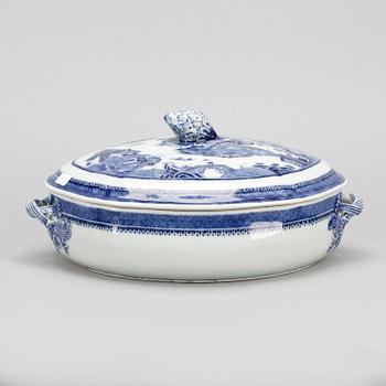 TERRIN, porslin, Kina, Qingdynasin, Jiaqing (1796-1820).