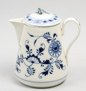 KANNA med LOCK, porslin, Meissen.