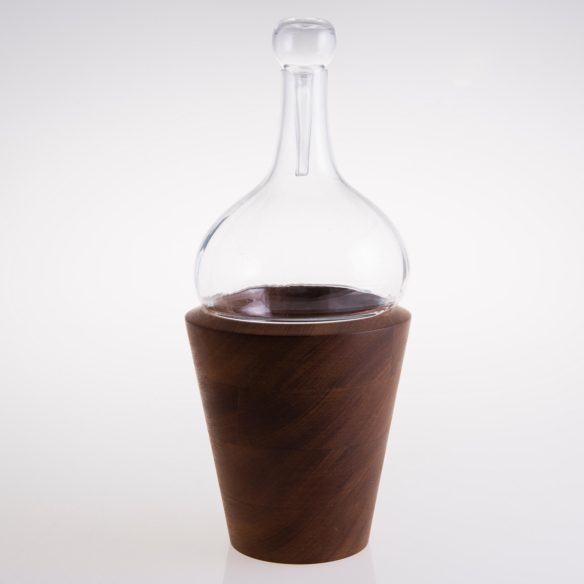 TIINA NORDSTRÖM, skulptur, signerad Tiina Nordström, Iittala 1994.