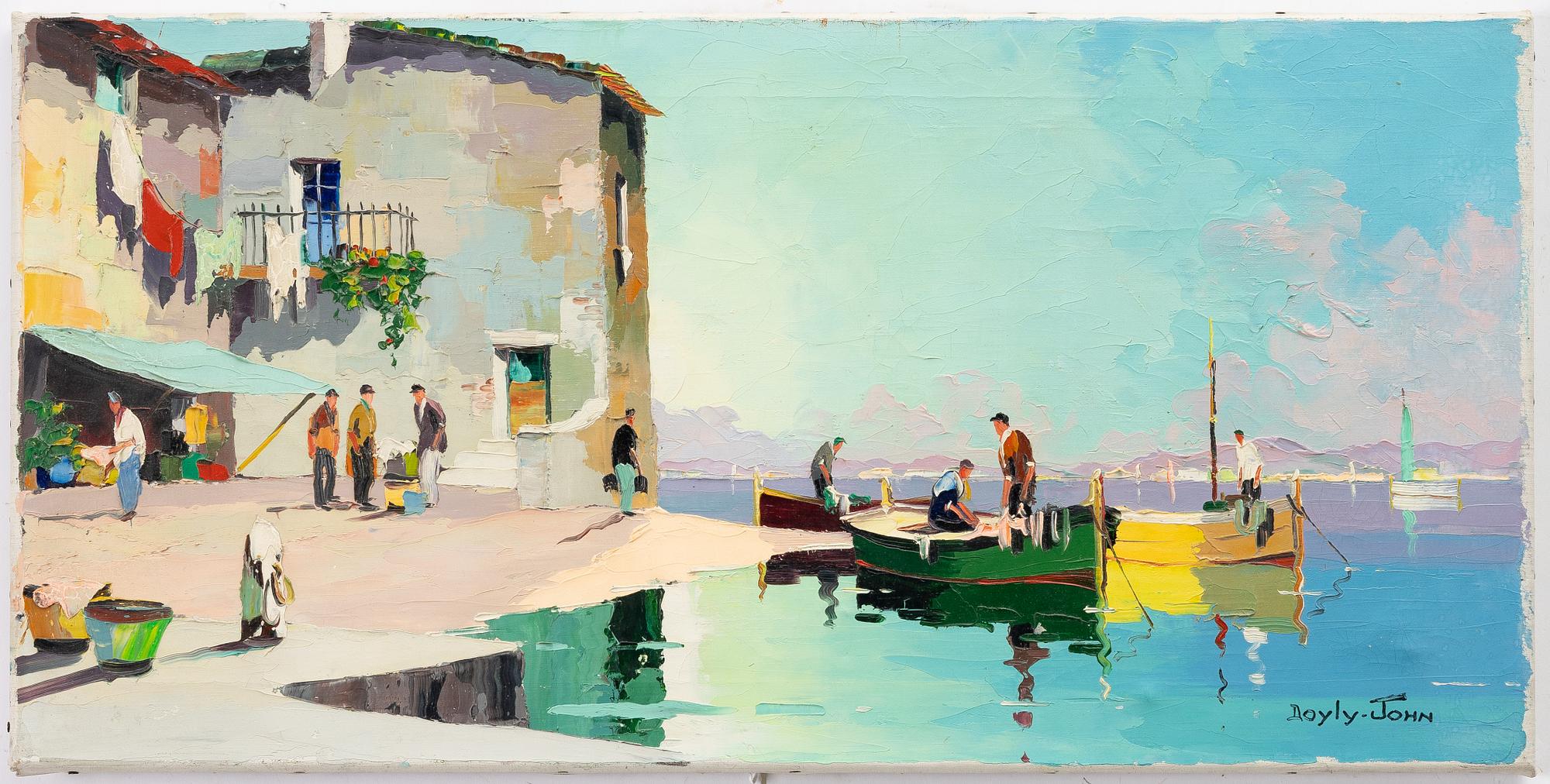 Cecil Rochfort D'oyly John, "French Village".