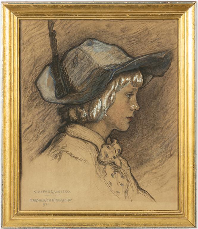 Margherita Kronberg, Brother Staffan dressed as a prince.