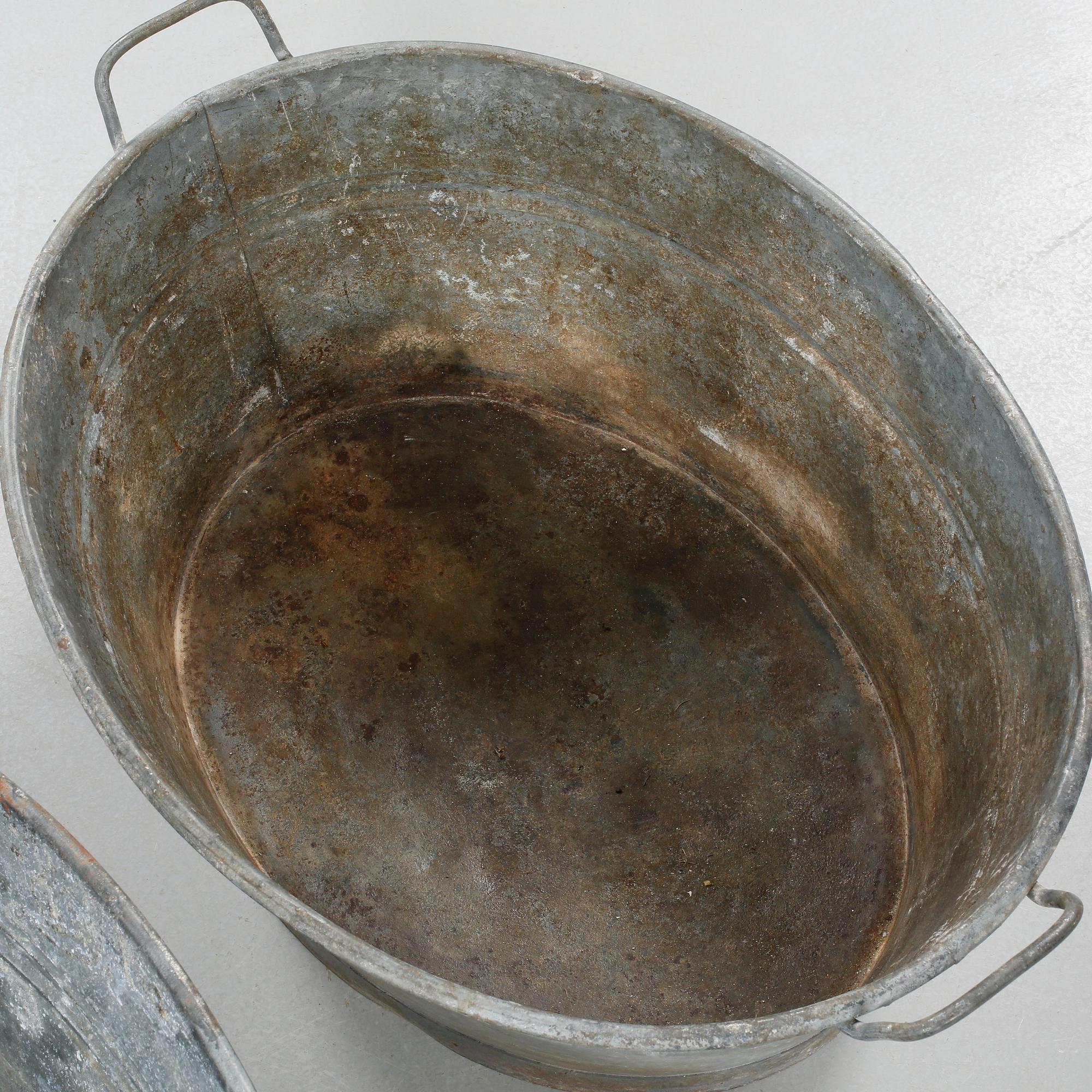 ZINKBALJOR, 2 st, 1900-tal.