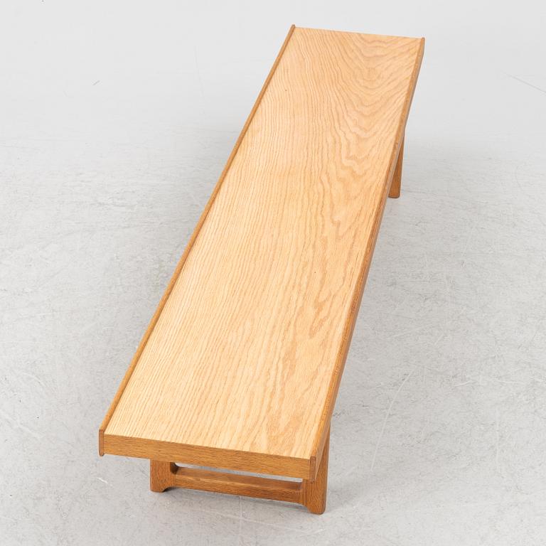 Torbjørn Afdal, bench, "Krobo", Mellemstrands Trevareindustri, Bruksbo, Norway, second half of the 20th Century.
