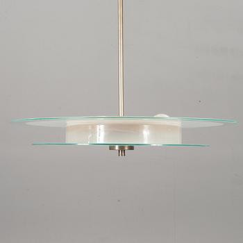 TAKLAMPA, art deco. Höjd 60, diam 58 cm.