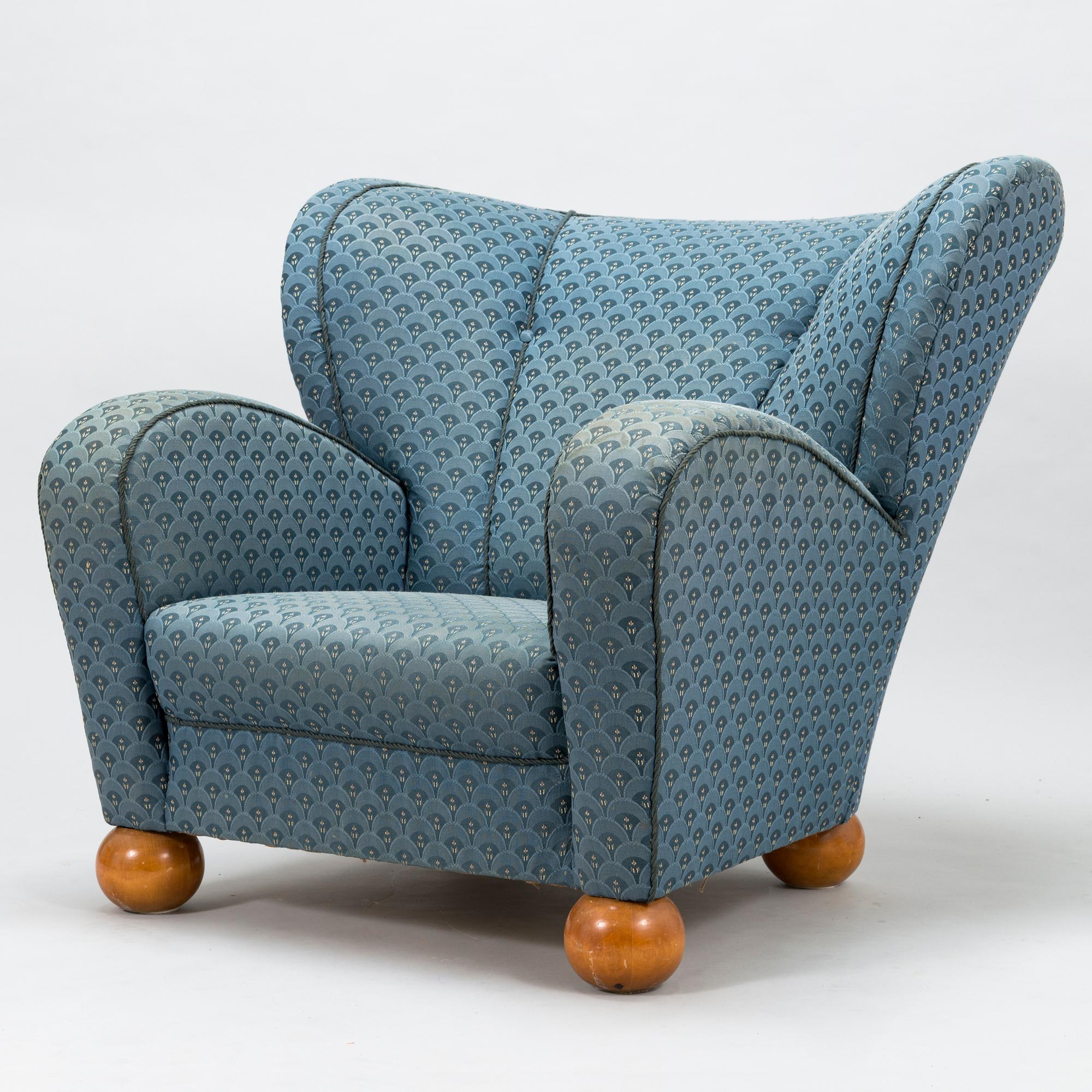 MÄRTA BLOMSTEDT, an 'Aulanko-model' armchair. Designed in 1939.