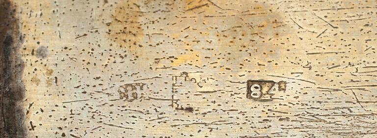 DOSA, silver, Moskva, 1800-talets slut. Vikt 106,5 g.