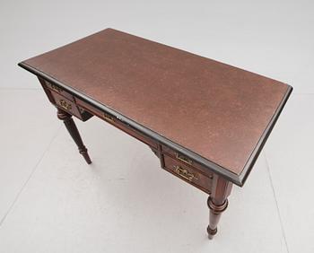 SKRIVBORD, 1800-talets andra hälft.