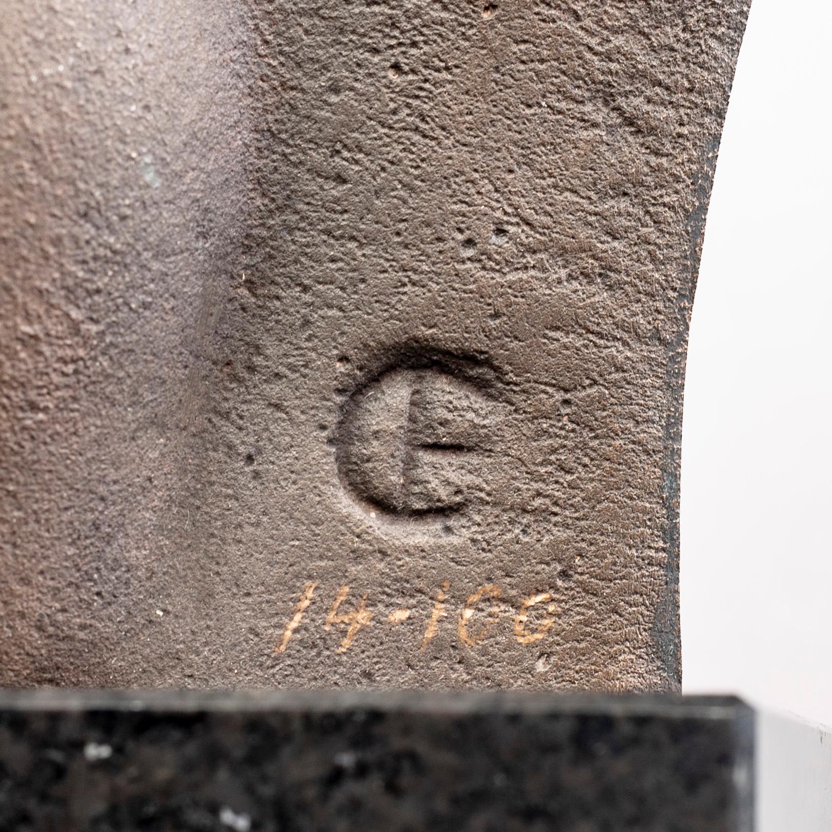 Alf Ekberg, a signed and numbered bronze sculpture.
