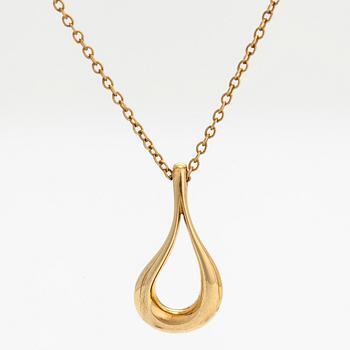 Tiffany & Co, Elsa Peretti, kaulakoru, "Open Teardrop", 18K kultaa.