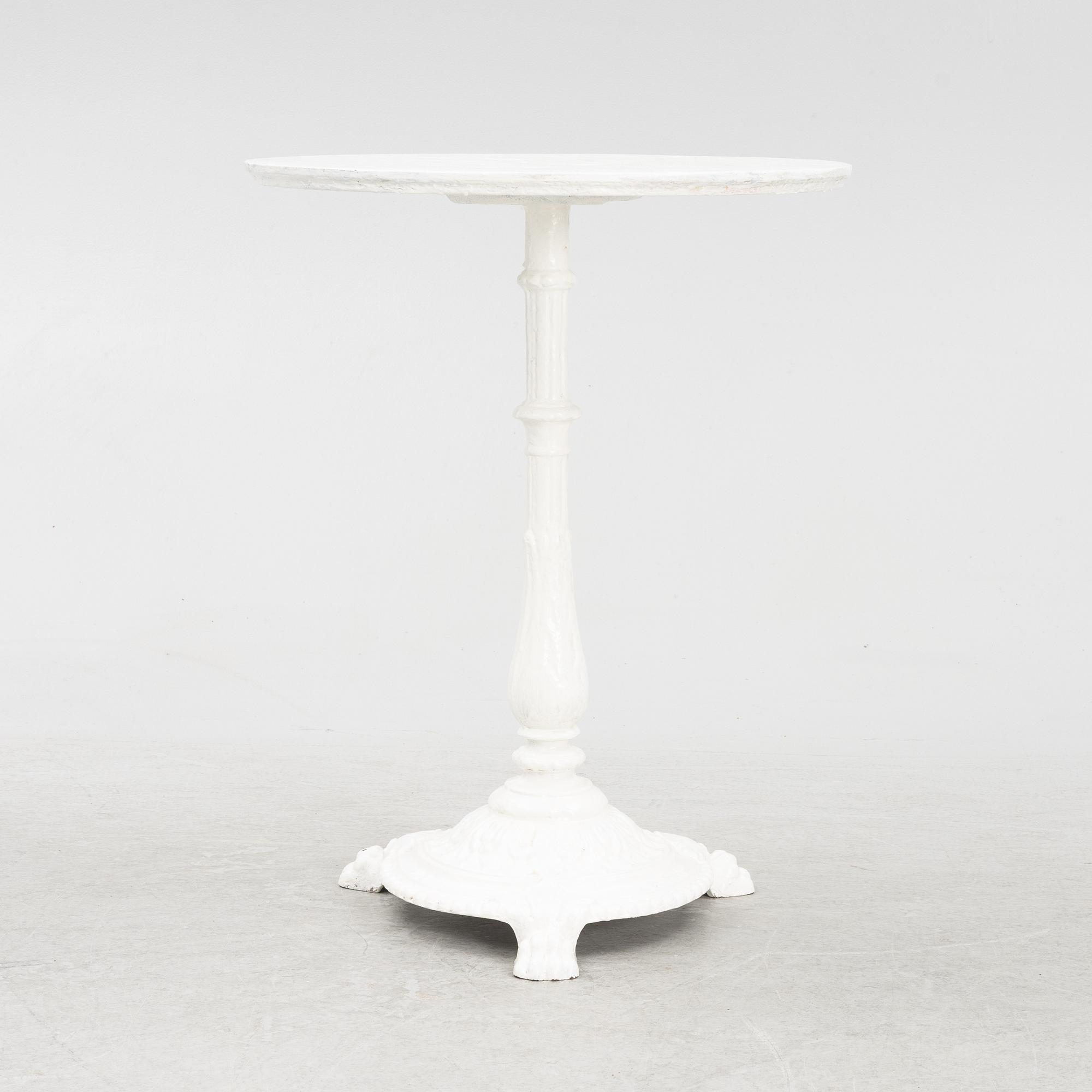 Cafébord, Göteborgs mekaniska werkstad, Göteborg, 1900-talets första hälft.