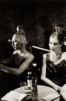 233. Nan Goldin, "Marlene and Naomi on the Balcony, Boston 1972".