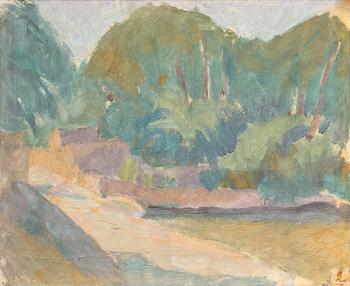 349. Ivan Aguéli, "Landskap" (Landscape).