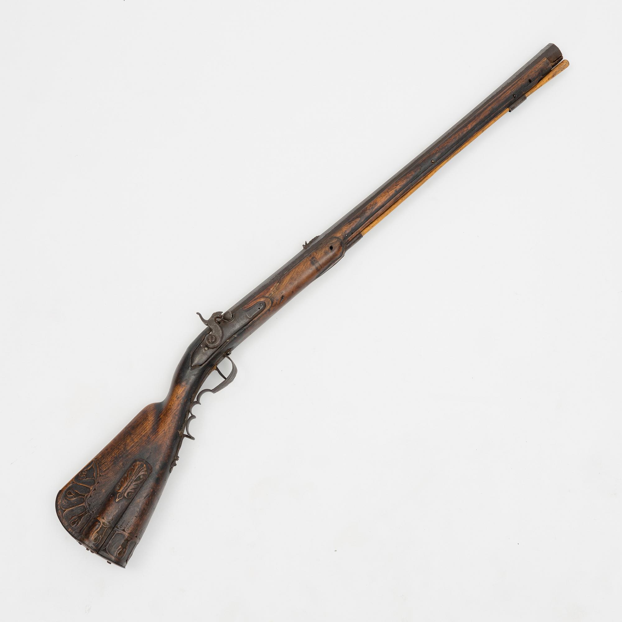 A percussion gun, early 19th Century.