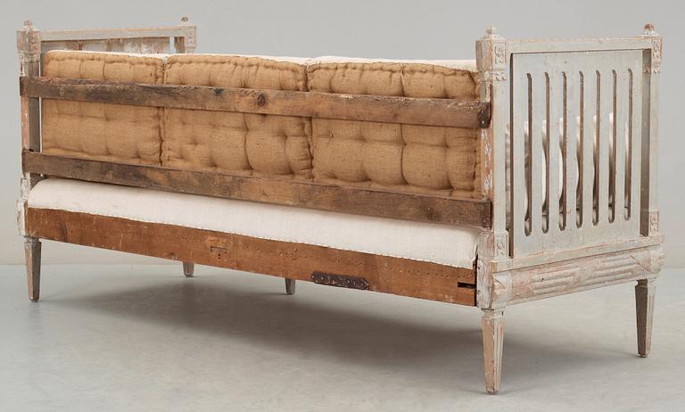 A late Gustavian late 18th century sofa.
