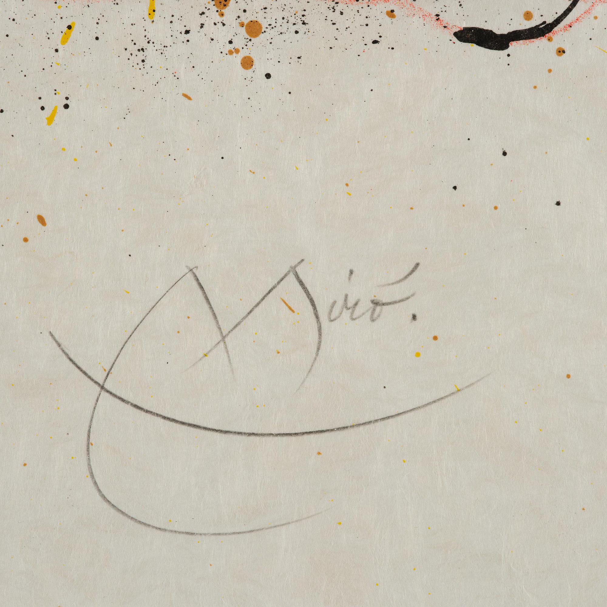 Joan Miró, "Ma de proverbis".