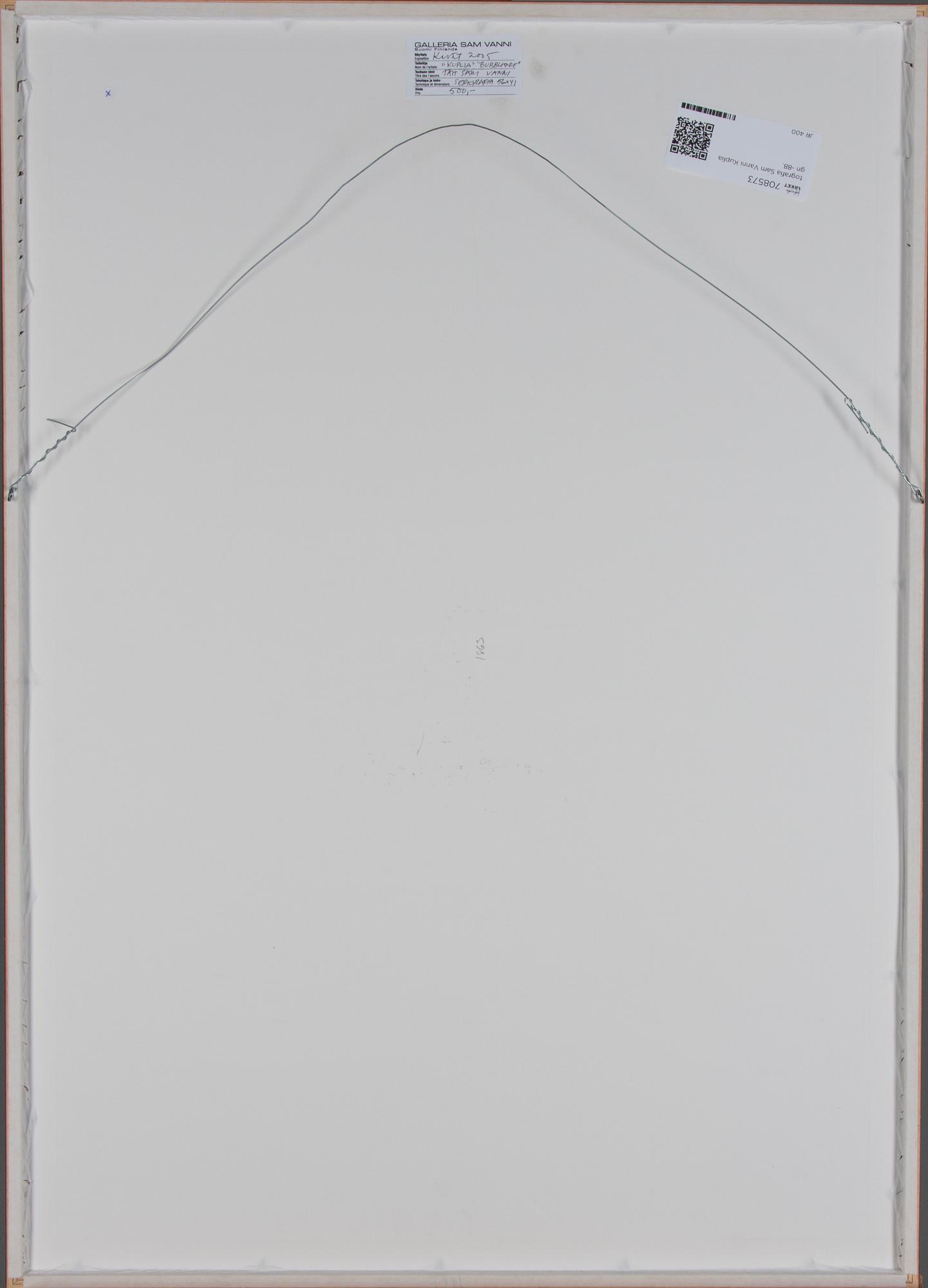 SAM VANNI, serigrafi, signerad, daterad -88 och numrerad 2/75.