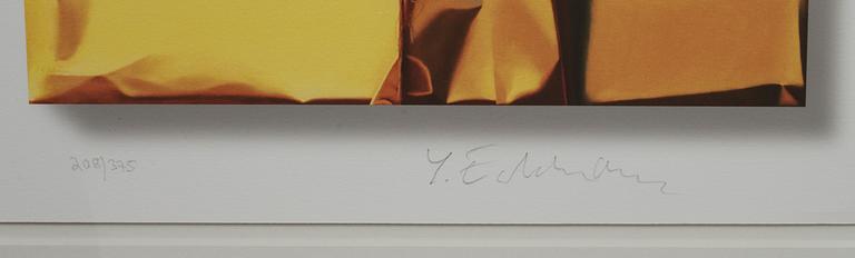 YRJÖ EDELMANN, gicléetryck, signerad och numrerad 208/375.