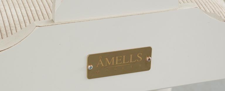 KARMSTOL, rokokostil, Åmells möbler Gnesta, 1900-talets andra hälft.