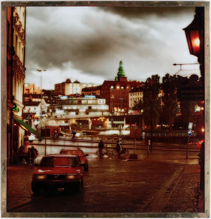 PER-ÅKE PERSSON, fotografi, signerad.